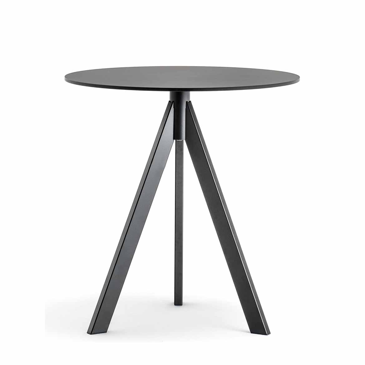 Powder coated, 3 leged table base. Avaliable in many colors.
