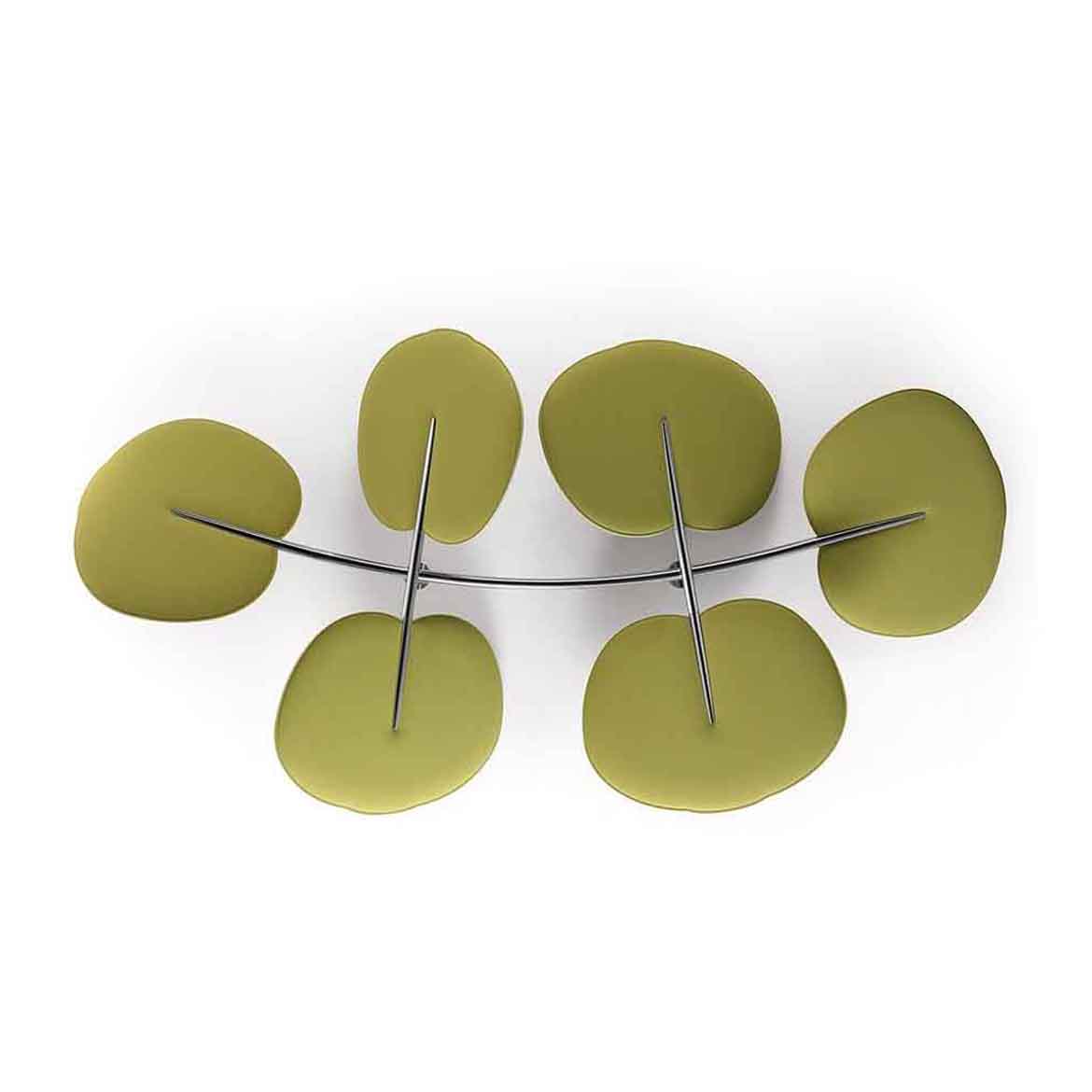 There are three possible uses of Botanica: suspended from the ceiling, wall application and free standing version. At all 3 versions the A class snowsound technology is perfectly functioning.