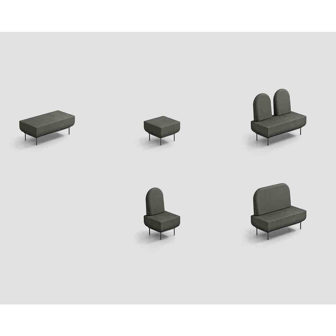 Landscape 502 modular seating