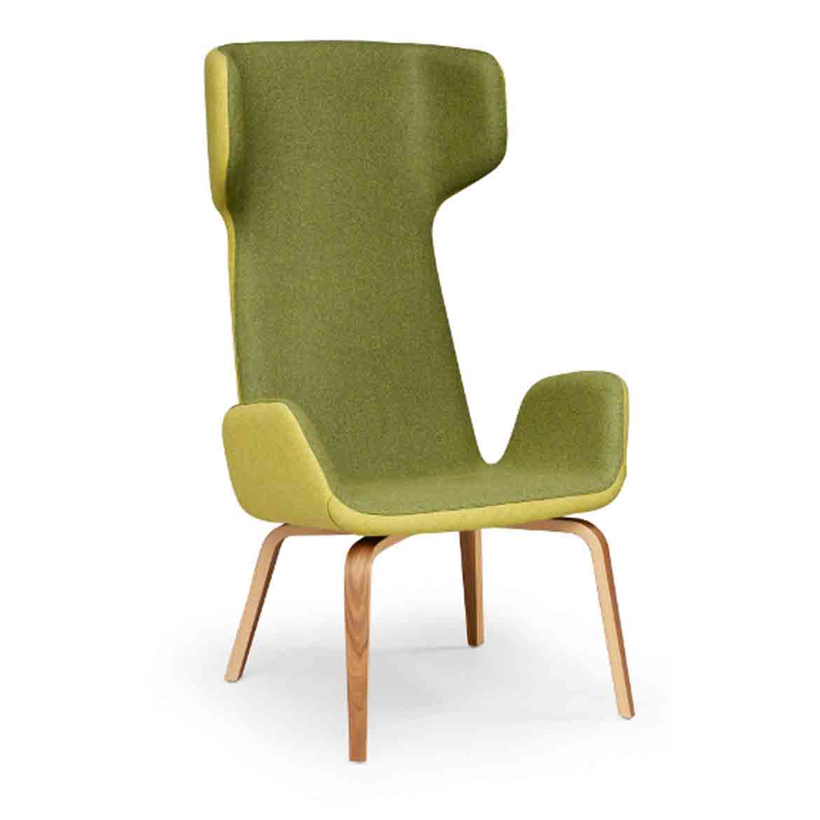 Frame lacquered ash in different colors, seat and back upholstered with leather, ecoleather, fabric or custom's fabric.