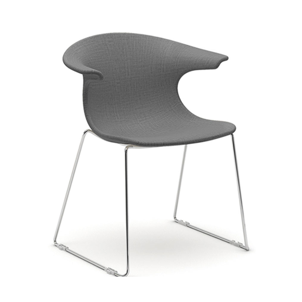 A simple contemporary design that is suitable for most divers furniture styles. It comes in plastic, wood or upholstered finish and in the two lounge versions with matching footrest. Ideal for waiting areas.